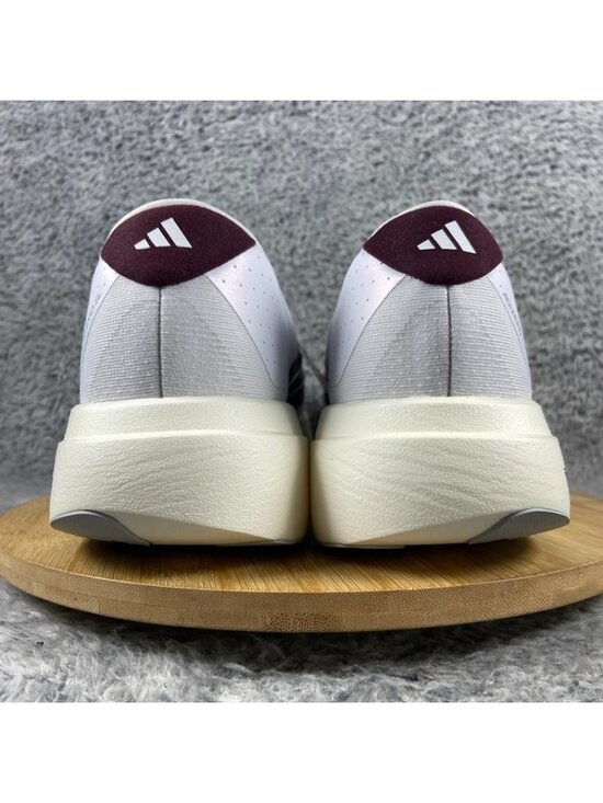 Adidas Adizero Evo SL Texas A&M Size 13 Men Running White Team Maroon JQ4566 main image 5